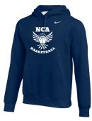 NCA Navy Nike Club Fleece Hoodie