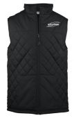 SUFB Black Quilted Vest