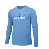 Asheville Athletics Nike LS Legend Tee - Blue