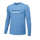 Asheville Basketball Nike LS Legend Tee - Blue