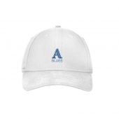 Asheville Blues New Era Adj. Structured Hat - White