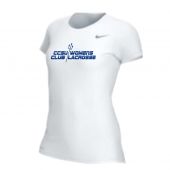 CCSU Nike Womens Legend SS White