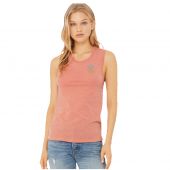 CRCF Ladies Muscle Tank - Heather Sunset