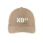 NBIA23 Cotton Twill Cap Khaki