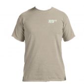 NBIA23 Pigment Dyed SS Tee Sandstone