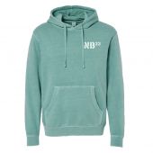 NBIA23 Youth Pigment Dyed Hoodie Mint