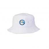 NBIA23 Badge Bucket Hat White