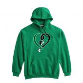 PFH Green Hoodie- Heart logo