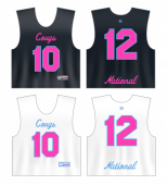 Cougs Custom Sublimated Reversible Jersey