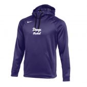 RFH FB Nike Therma Purple Hoodie Small Script Logo