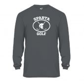 Sparta Golf Softlock LS Tee - Graphite